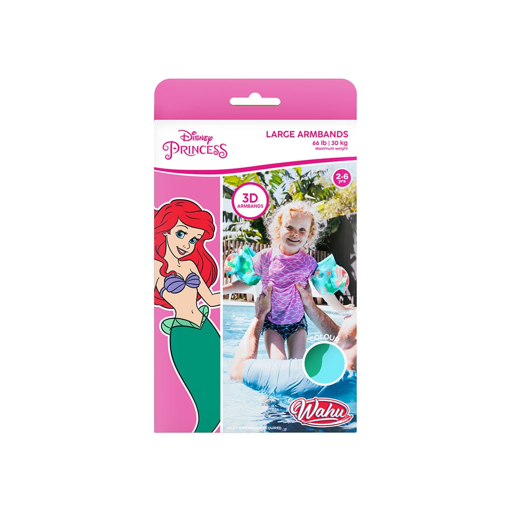 Wahu The Little Mermaid Armbands Large in package