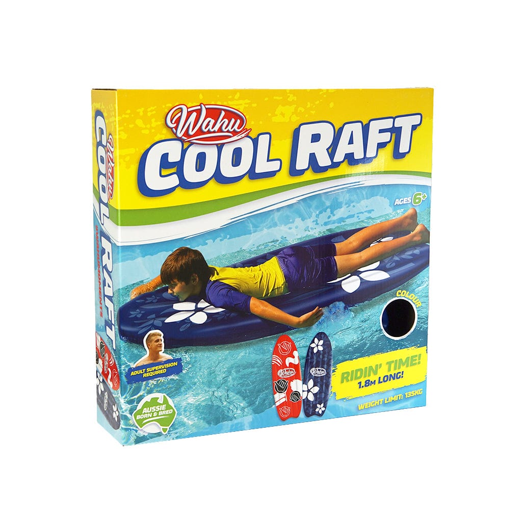 Wahu Cool Raft Paradise Blue in package