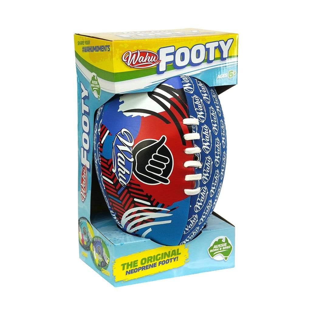 Wahu Footy Red &amp; Blue