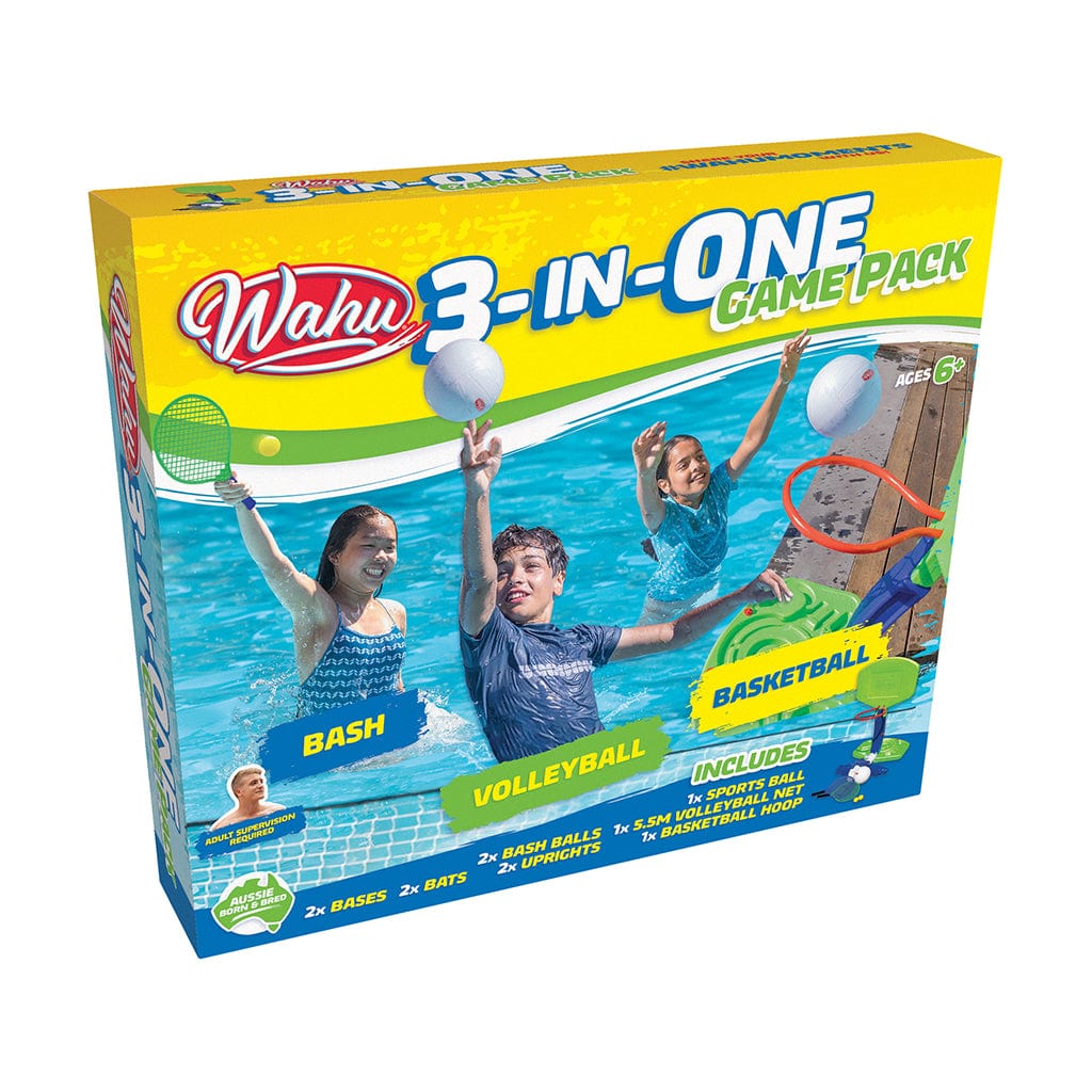 Wahu 3-IN-1 Game Pack