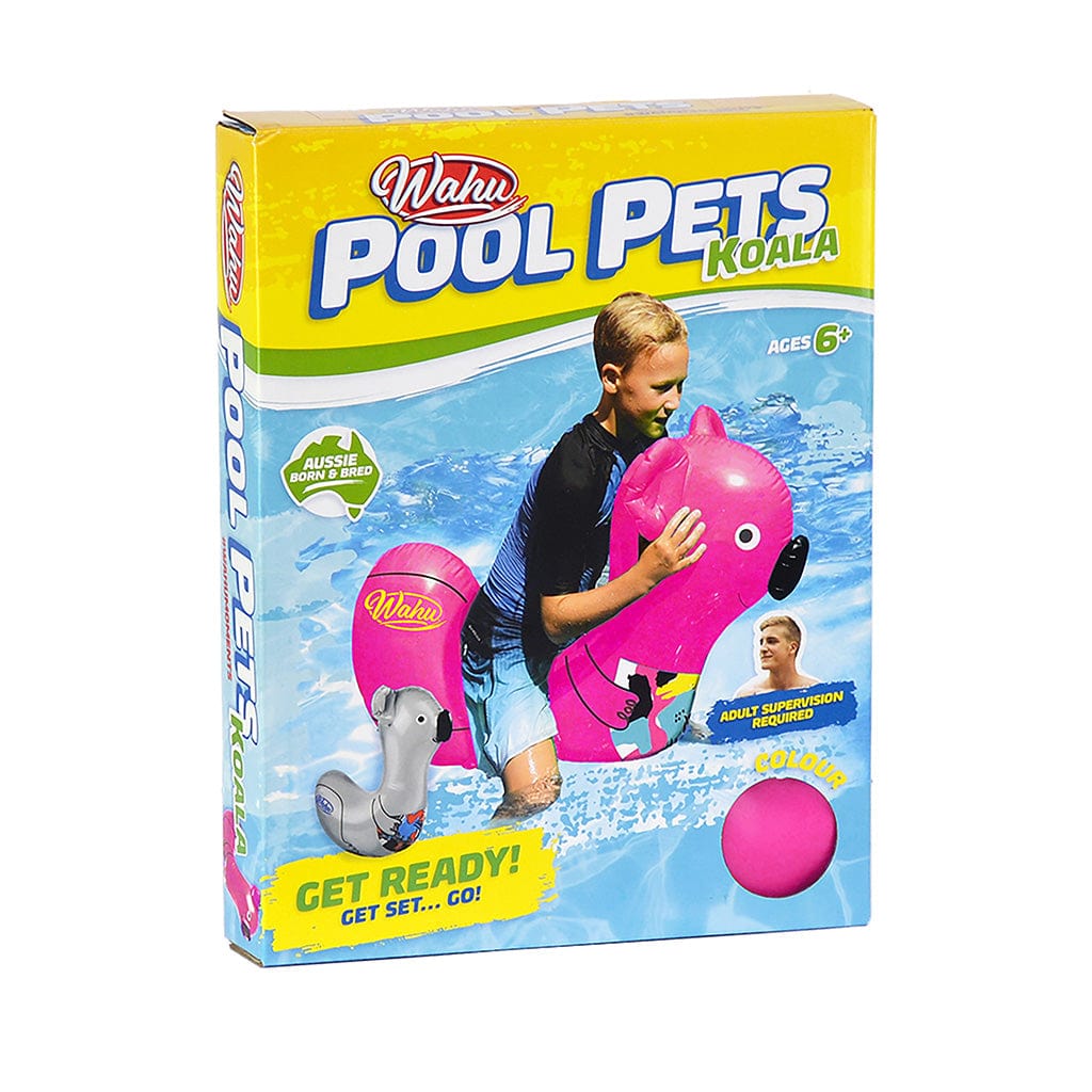 Wahu Pool Pet Pink Koala Racer in box