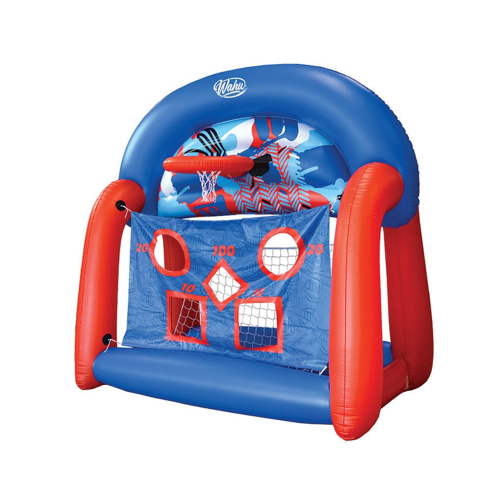 New Wahu Skim N Hoop - Red/Blue