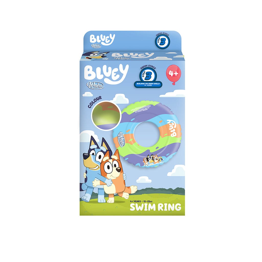 New Wahu Swim Ring Bluey in box