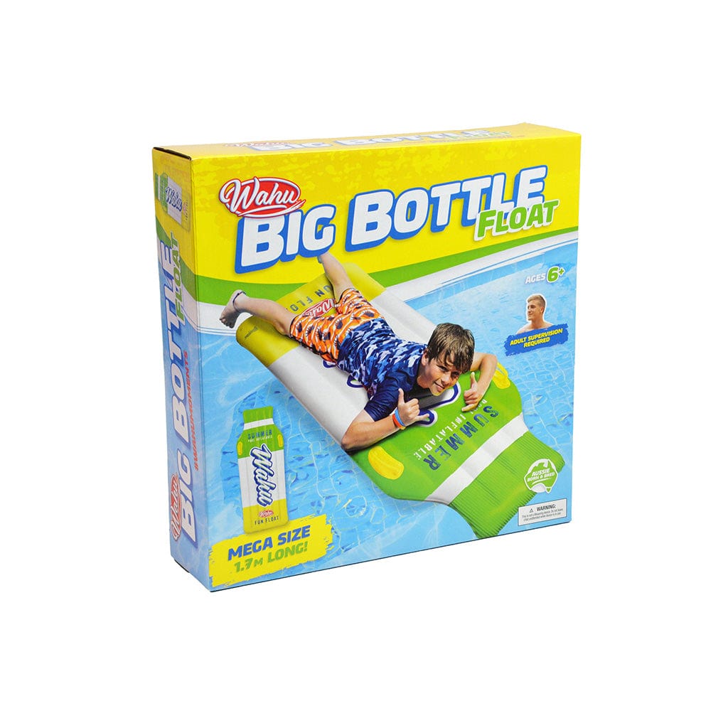 Wahu Big Bottle Float in package