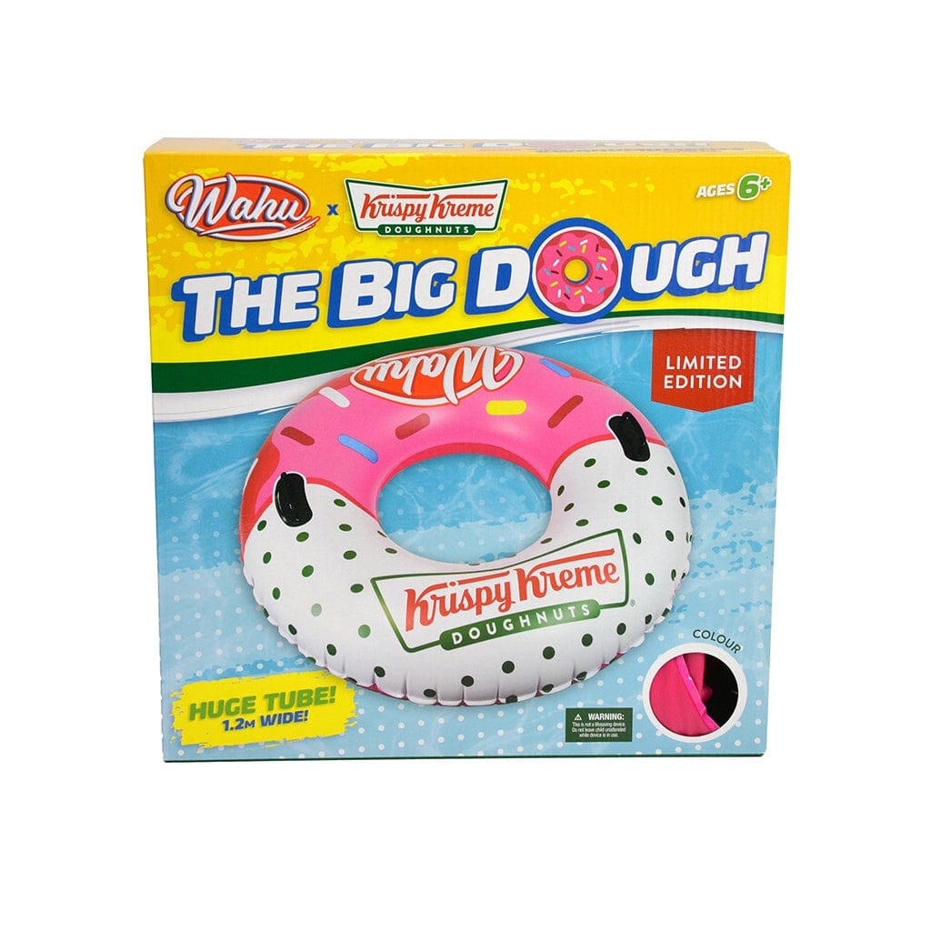 Wahu x Krispy Kreme The Big Dough swim ring in box