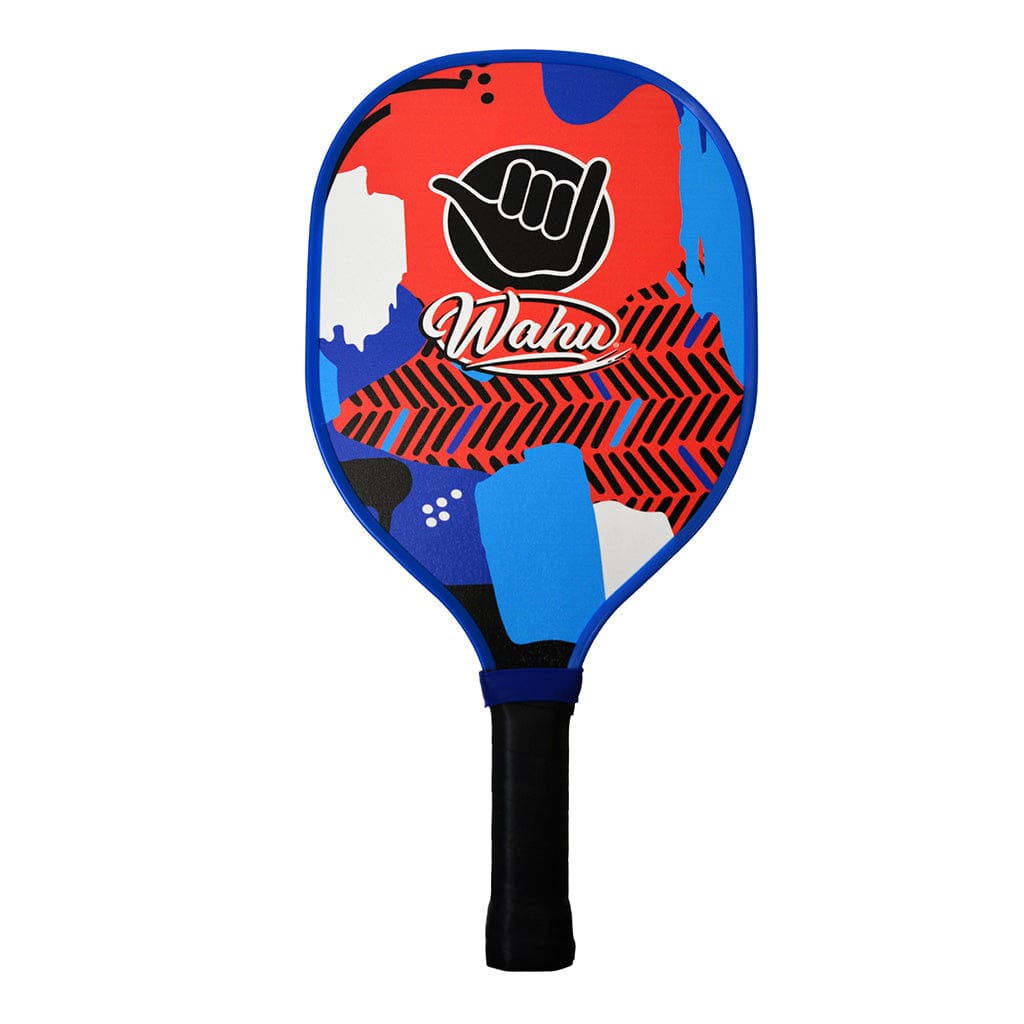 Wahu Pickleball red and blue paddle