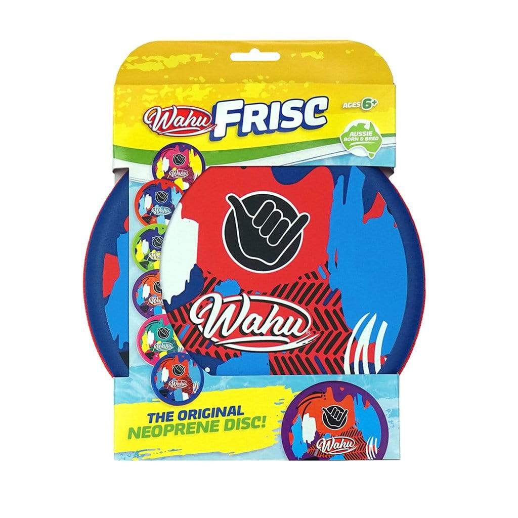 Wahu Frisc Frisbee Red &amp; Blue