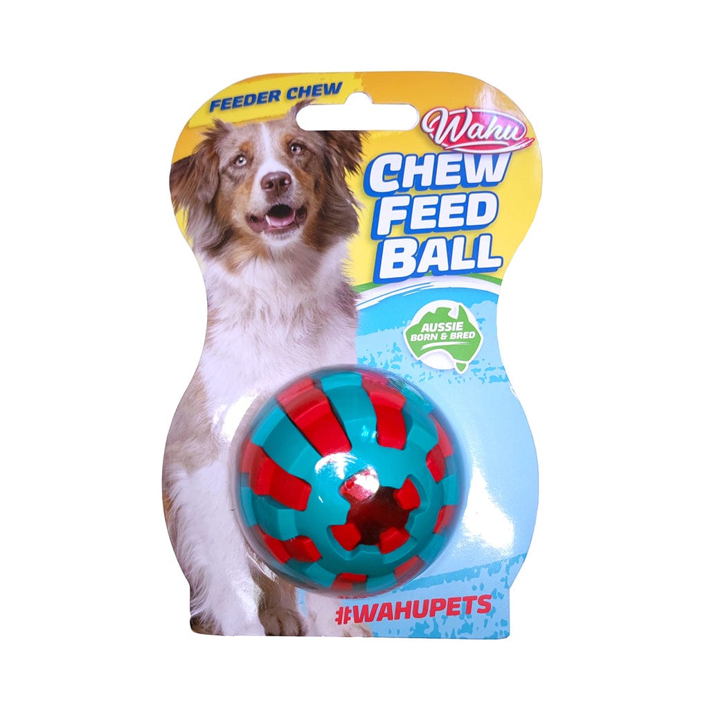 Wahu Pets Chew Feed Ball in package