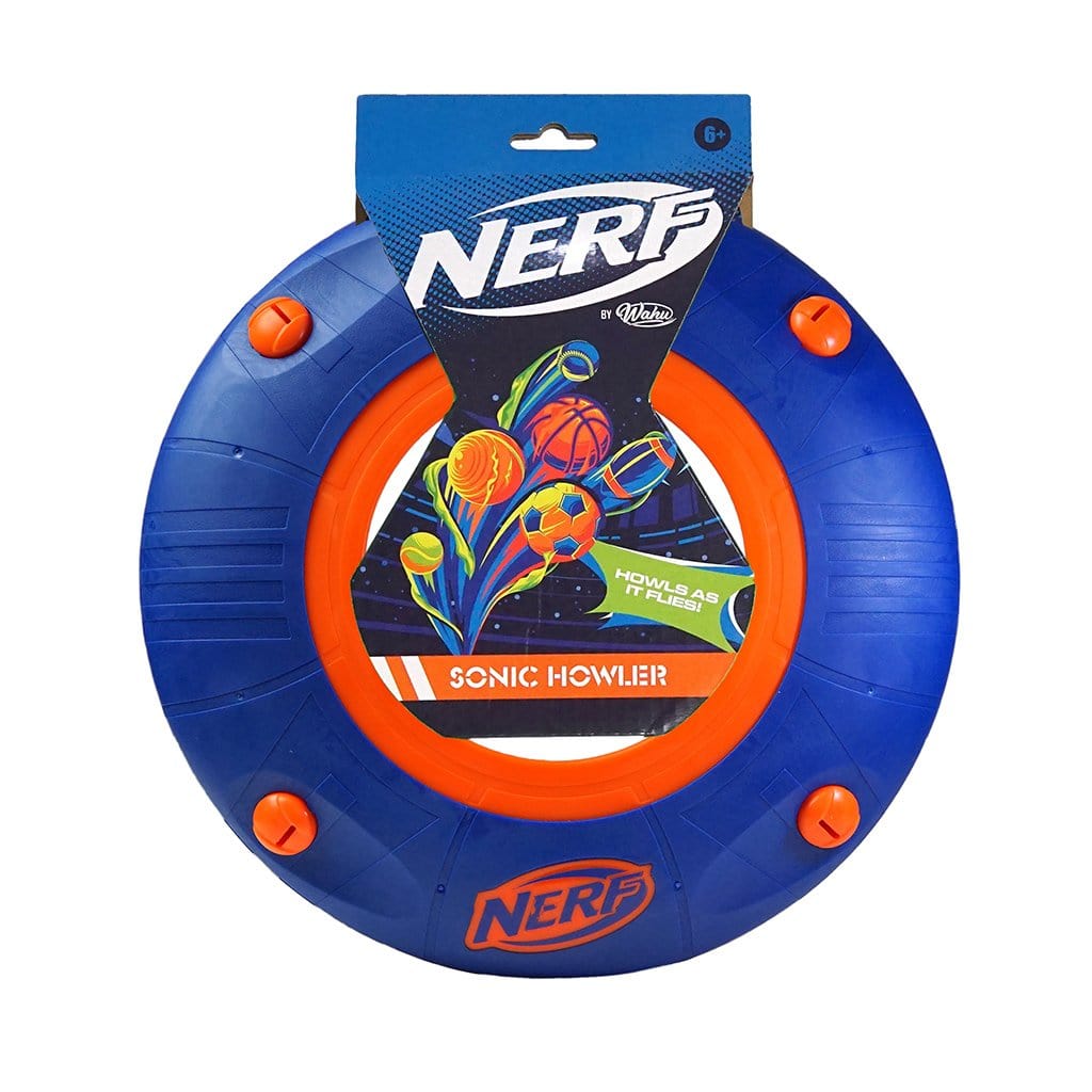 Wahu x Nerf Sonic Howler Orange &amp; Blue in package
