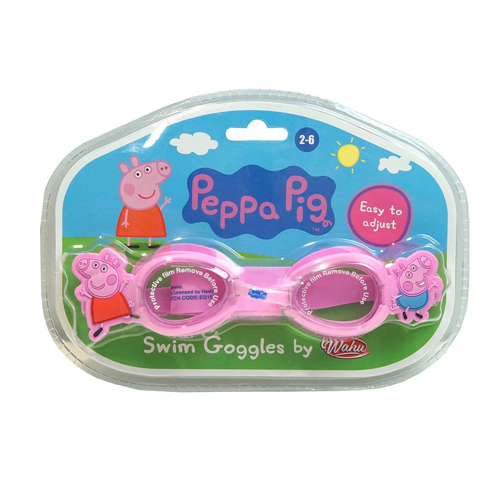 Wahu x Pepper Pig Swimming Goggles in package