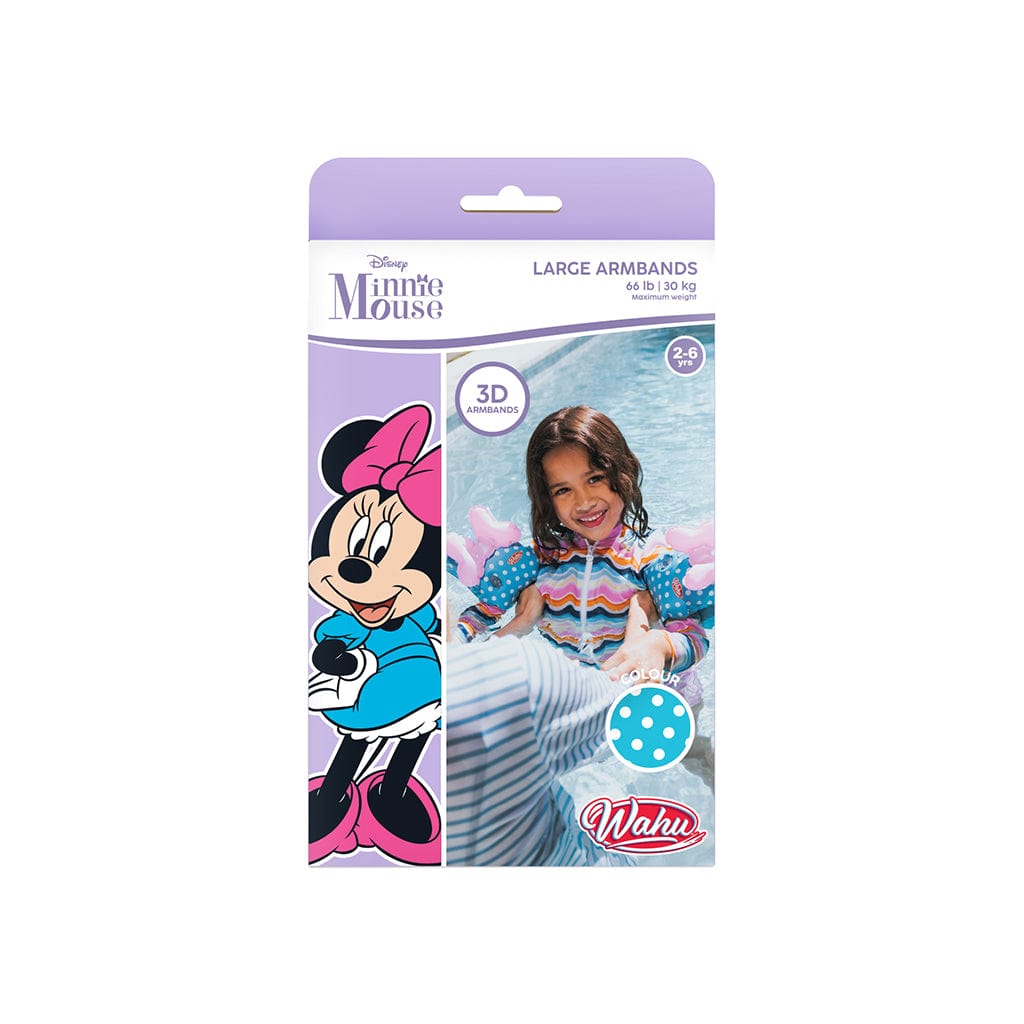 Wahu Minnie Mouse Armbands in package (Large)