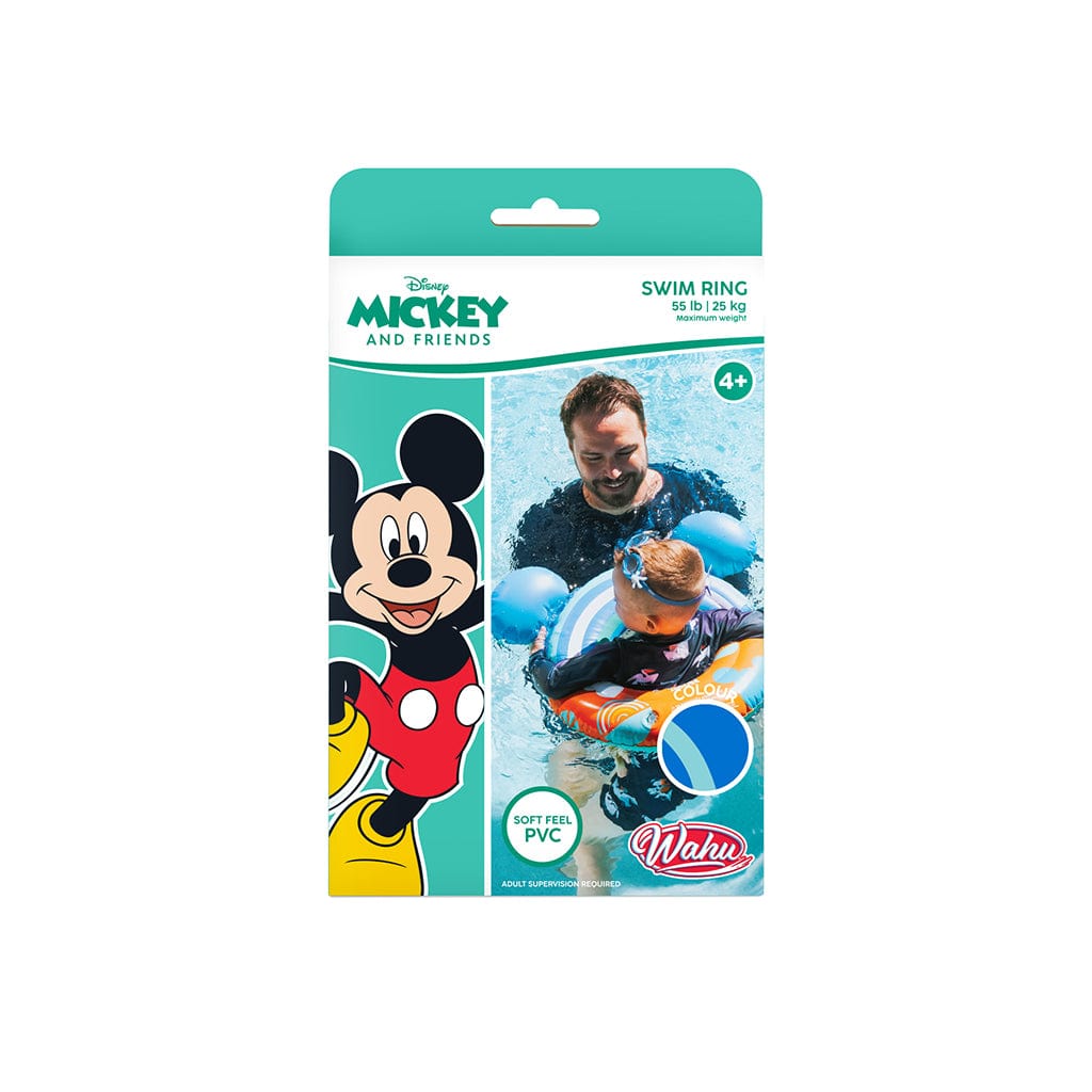 Wahu Mickey Mouse Swim Ring in pack