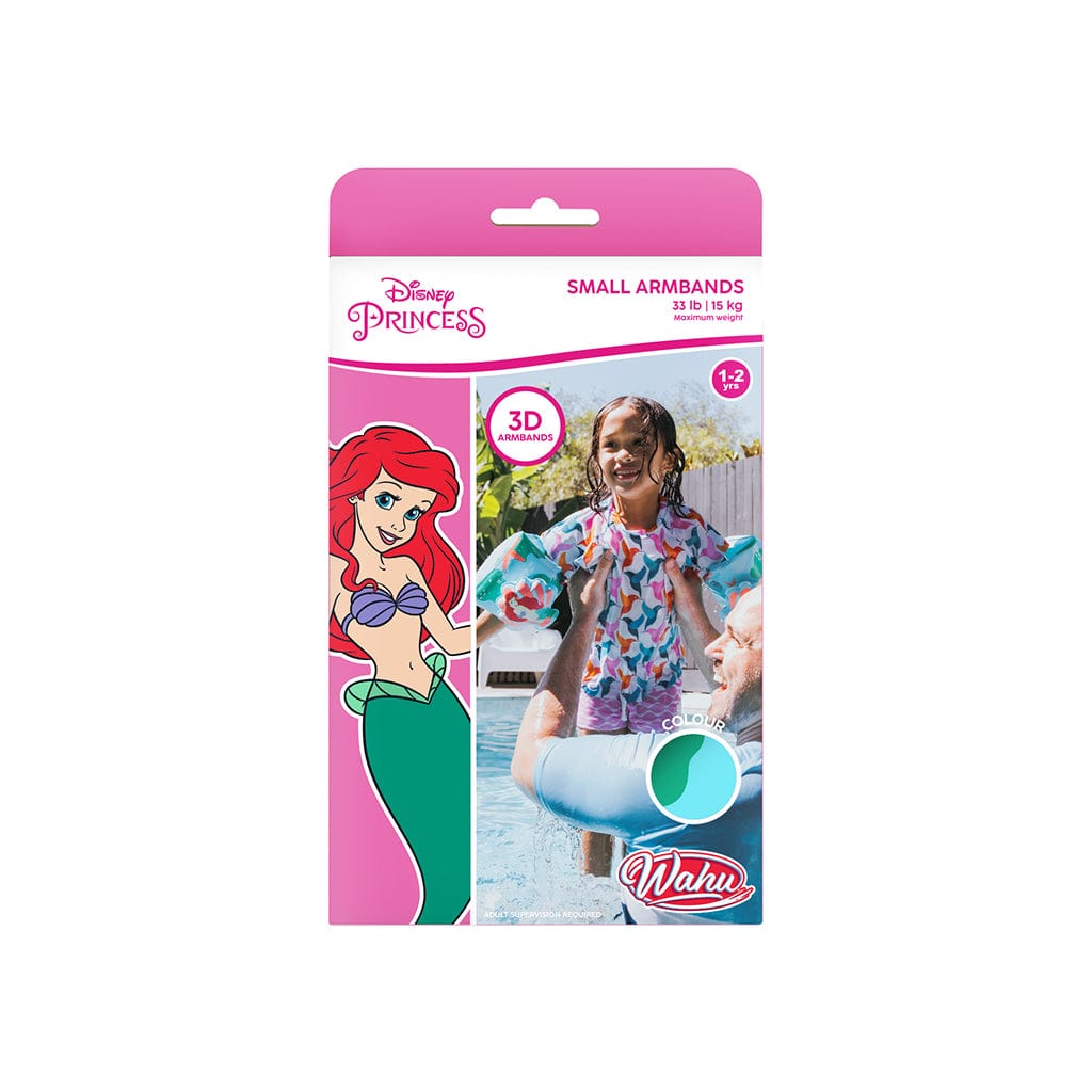 Wahu The Little Mermaid Armbands Small in package