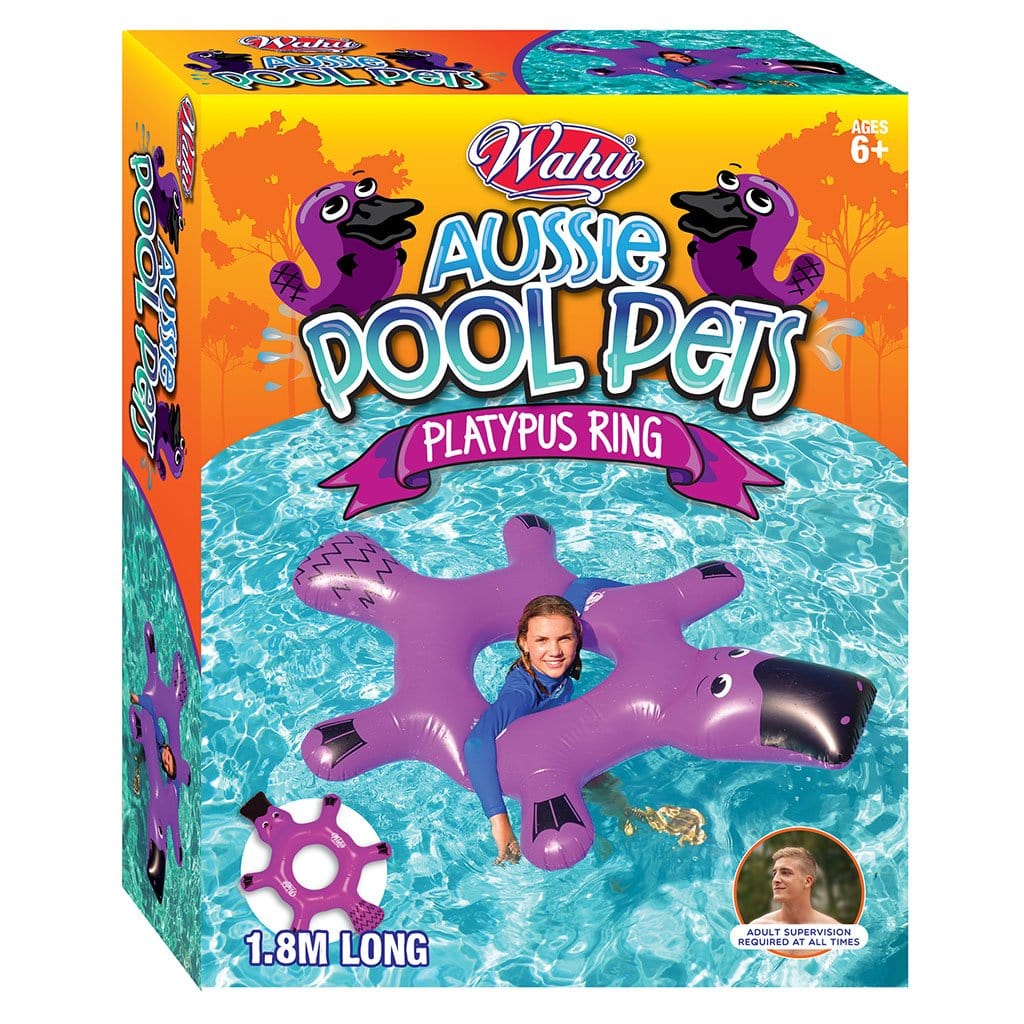 Wahu Platypus Ring Purple Inflatable Pool Toy