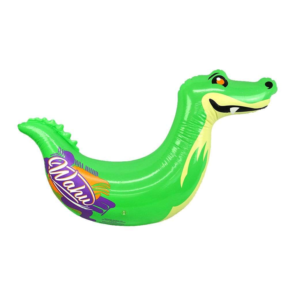 Wahu Pool Pets Croc Racer Inflatable Green