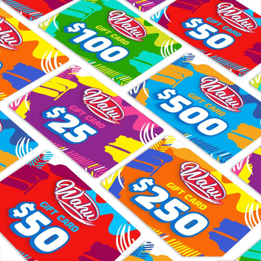 Assorted Wahu Gift Cards