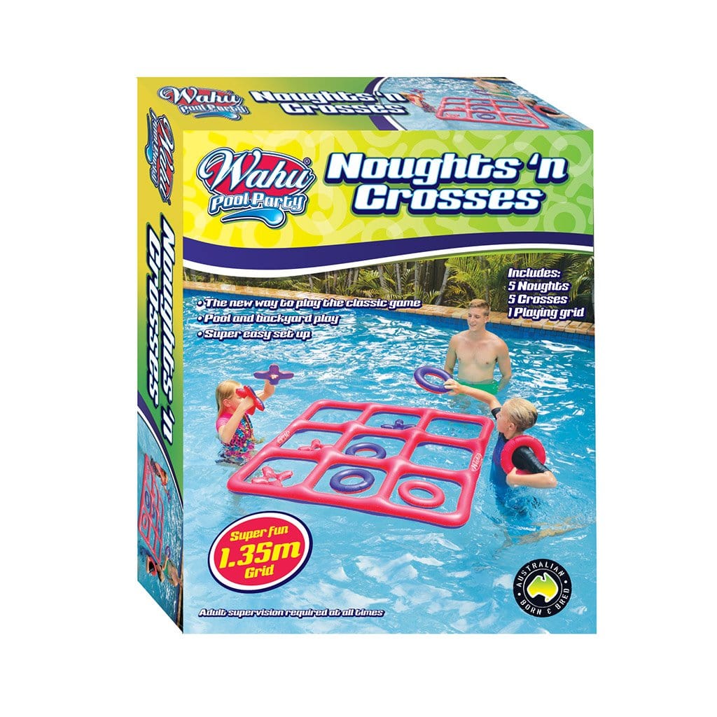 Wahu Noughts & Crosses Inflatable Pool and Backyard Game