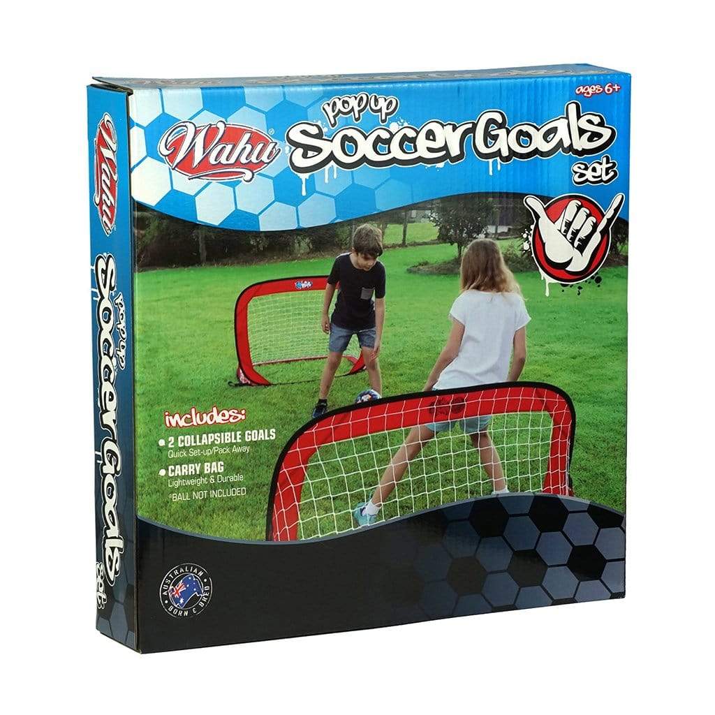 Wahu Pop Up Soccer Goals Set