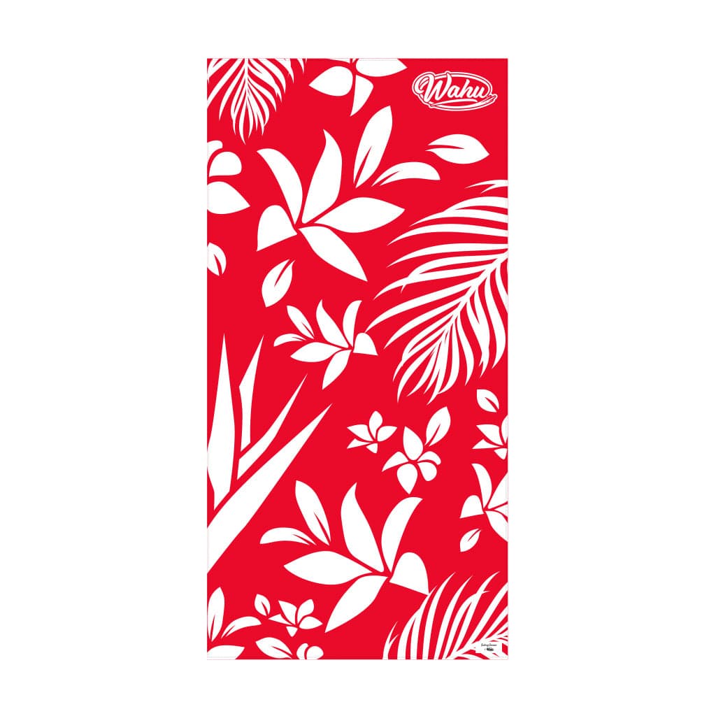 Seeking Summer x Wahu Paradise Red Towel
