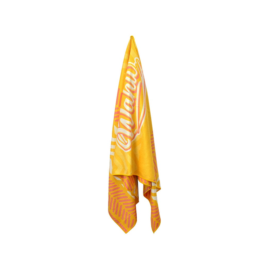 Seeking Summer x Wahu Ziggy Towel Yellow