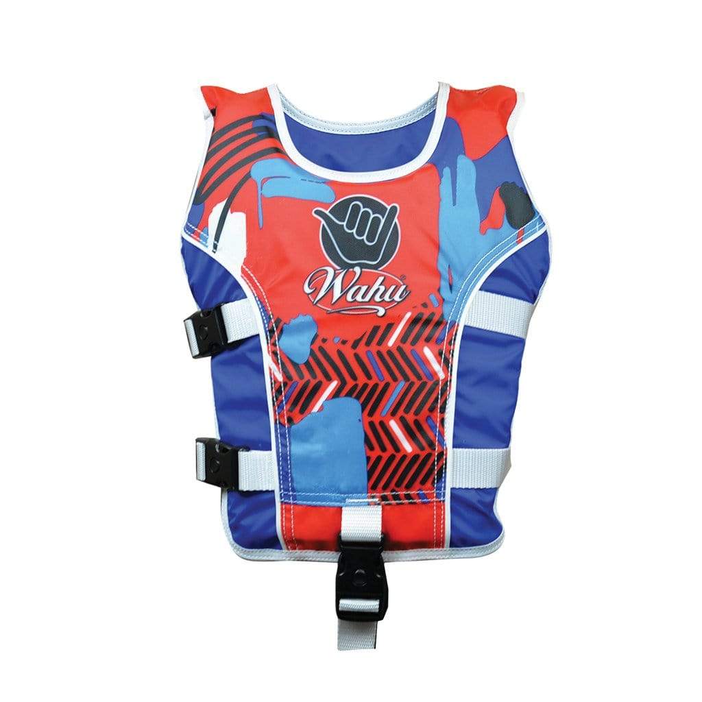 Wahu Small Swim Vests Red and Blue